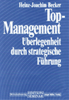 Bild Buch02 blau Top-Management Überlegeneheit durch strategische Führung 